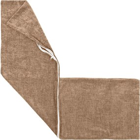 vidaXL Κάλυμμα Μαξιλαριού HEERLEN Καφέ 40 x 145 εκ. Ύφασμα Chenille