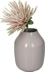 Βάζο ArteLibre Μπεζ Μέταλλο 11x11x14cm