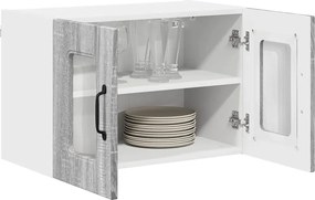 vidaXL Πάνελ πλυντηρίου πιάτων Kalmar 2 pcs Γκρίζο Σονομα