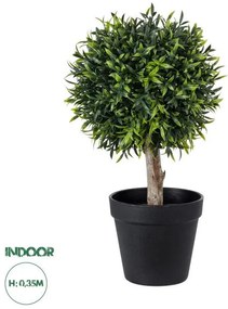 Artificial Garden FICUS BENJAMINA TREE 20397 Τεχνητό Διακοσμητικό Φυτό Φίκος Μπενζαμίνη Υ35cm Globostar 20397