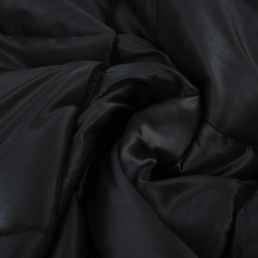 vidaXL Κουβέρτα ολόκληρου του χρόνου Μαύρο 155 x 220 cm