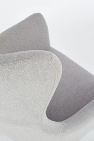 COTTO leisure chair, color: light grey DIOMMI V-CH-COTTO-FOT-J.POPIEL