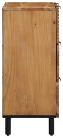vidaXL Ντουλάπες 2 τεμάχια Καφέ 60x33x75 cm Μασίφ ξύλο ακακίας