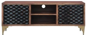 Έπιπλο Τηλεόρασης Amrita Fylliana Καφέ 140x40x55 εκ. 140x40x55 εκ.