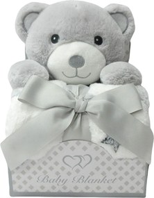 Σετ 2 τεμ Κουβέρτα Αγκαλιάς, Λούτρινο σε Κουτί Δώρου 721