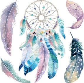 Watercolour Dreamcatcher αυτοκόλλητα τοίχου (54111)