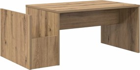 vidaXL Τραπεζάκι σαλονιού Artisan Oak 90 x 45 x 35 cm