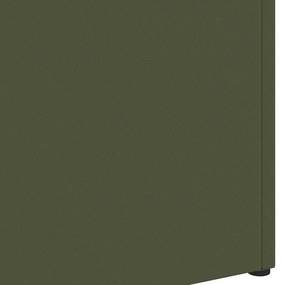 vidaXL Σχέδιο & βάση αποθήκευσης Λαδί 28 x 12 x 41 εκ Ατσάλι
