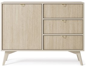 Μπουφές Forest μπεζ 106x81x38cm