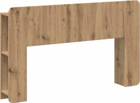 vidaXL Κρεβάτι με Κεφαλάρι Artisan Δρυς Επεξεργασμένο Ξύλο