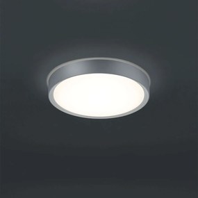 Φωτιστικό Οροφής-Πλαφονιέρα Led Clarimo 1600Lm 9x33cm Titan-White 659011887 Trio Lighting Πλαστικό