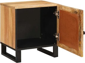 vidaXL Κομοδίνο Φυσικό 40 x 33 x 46 εκ.