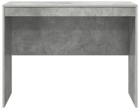 vidaXL Γραφείο Γραφής Γκρι τσιμέντου MDF 100 x 50 x 76 εκ.