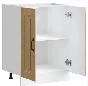 vidaXL Ντουλάπι βάσης νεροχύτη Kalmar Sonoma Δρυς 60x46x81,5 εκ.