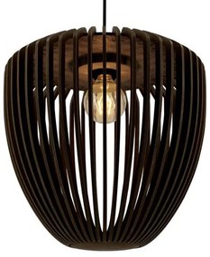 Καπέλο Φωτιστικού 1xE27 Δρυς Φ38cm Clava Wood Umage-2243-Καφέ 2243