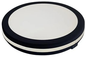Πλαφονιέρα Φωτιστικό Οροφής LED 30W 3CCT IP65 Φ30cm Arte Illumina Oben Eurolamp-144-51027-Μαύρο 144-51027