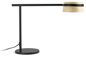 Επιτραπέζιο Φωτιστικό Loop 29398 LED 6W 2700K 600Lm Dimmable Black-Ash Tree Faro Barcelona Metal,Wood