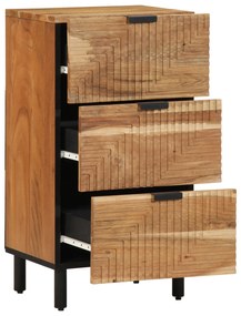 vidaXL Στρατσάκι 40x33x75 εκ. Από Στερεό Ξύλο Ακακίας