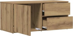 vidaXL Ντουλάπι τηλεόρασης Artisan Oak Κατασκευασμένο ξύλο