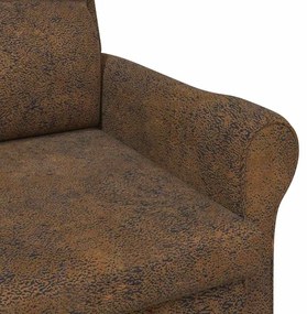 vidaXL Πολυθρόνα Καφέ 76 x 94 x 102 εκ. Τεχνητό Δέρμα