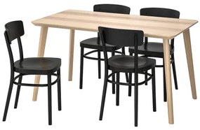 LISABO/IDOLF τραπέζι και 4 καρέκλες 991.614.85