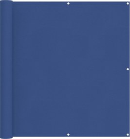 vidaXL Οθόνη Μπαλκονιού 110 x 800 εκ Ύφασμα Όξφορντ Ορθογώνιος Μπλε