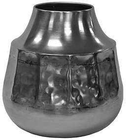 Βάζο Μεταλλικό 00.07.74028 23x21cm Silver Metal