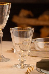 Wine Glass Set (4 Pieces) Pure 280 Gold
Transparent