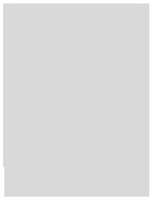 vidaXL Κομοδίνα 2 τεμ. Λευκά 40 x 30 x 40 εκ. από Επεξ. Ξύλο