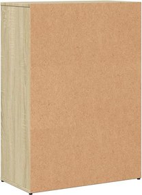 vidaXL Βοηθητικό Ντουλάπι Sonoma Δρυς 60x30x84 εκ. Επεξεργασμένο Ξύλο