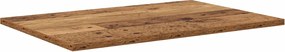 vidaXL Ράφι Βιβλίων 4 pcs Καφέ 60 x 40 x 1,5 cm Επεξεργασμένο ξύλο