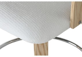 Σκαμπό Home ESPRIT Λευκό Ξύλο 58 x 56 x 86 cm