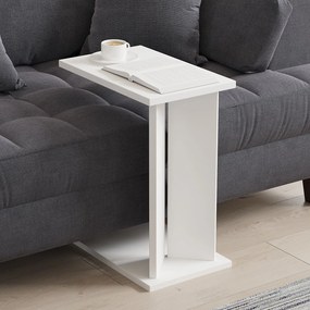 Βοηθητικό Τραπεζάκι Λευκό FLUDAN 25x50x48.6