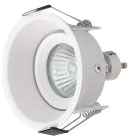 Χωνευτό Σποτ Οροφής Μεταλλικό IP20 GU10 Inlight-Χ0010-WH-Λευκό Χ0010-WH