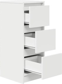 vidaXL Ντουλάπι Λευκή 29,5x34x76 εκ. από Επεξεργασμένο Ξύλο