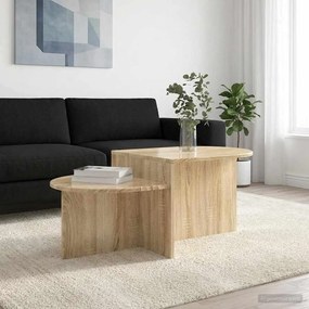 vidaXL Τραπεζάκι σαλονιού Sonoma Δρυς 100 x 50 x 40 cm