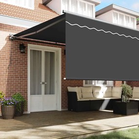 vidaXL Σκηνίτσα Αναδιπλούμενη Ανθρακί 500 x 300 εκ