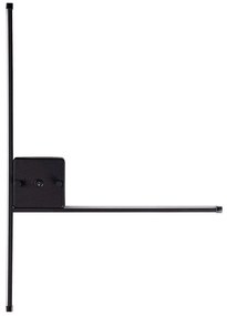 Φωτιστικό Τοίχου - Απλίκα Sarf 119FRS1129 61x3x42cm Led 14,4W 3000K Black Opviq