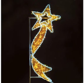 Λαμπάκια Σειρές Falling Star With Ribbon 372 LED Θερμό-Ψυχρό Φως IP65 1,5μ Καλώδιο X1737212112 ACA X1737212112