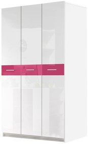 Ντουλάπα Raj 1 τρίφυλλη-Roz