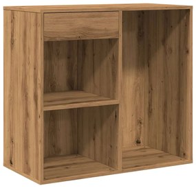 vidaXL Ντουλάπι καλλυντικών Artisan Oak 80x40x75cm Κατασκευασμένο ξύλο