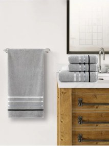 Stewehome Σετ 4 τεμαχίων πετσέτες μπάνιου 70x140 cm