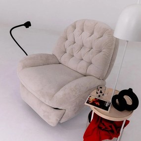 Recliner Dream Electric - Cream Cream