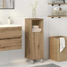 vidaXL Ντουλάπι Μπάνιου Τεχνίτης Δρυς 30x30x95 εκ. Επεξεργασμένο Ξύλο