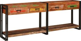 vidaXL Τραπέζια Κονσόλες 2 τμχ. Πολύχρωμο 200 x 33 x 75 εκ