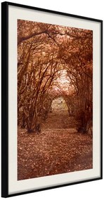 Αφίσα - Quiet Path - 20x30 - Μαύρο - Με πασπαρτού