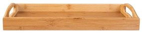 Δίσκος Σερβιρίσματος Με Λαβές Essentials 01-12953 44x29,5x5,5cm Natural Estia Bamboo