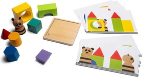 Ξύλινο Παζλ (Σετ) Bs Toys Panda