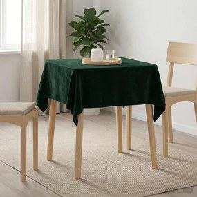 vidaXL Ύφασμα Τραπέζης Σκούρο Πράσινο 90 x 90 cm Πολυεστέρας τετράγωνο