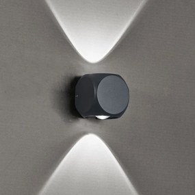 Απλίκα LED Εξωτερικού Χώρου Viokef Ballito Anthracite 4210901